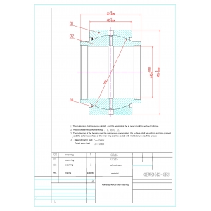 GEWK 45 ES 2RS (45x75x57/42)(BLRB 365214 2RS)