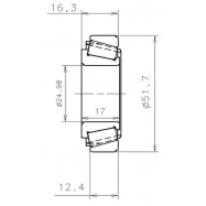 SNR EC 41444 H206 (25x51,7x16,7) ΡΟΥΛΕΜΑΝ