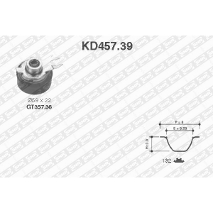 SNR KD 457.39 (GT 357.36 , 132 STP 190)