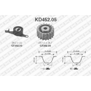SNR KD 452.05 (GT 352.10 ,GT352.05 085 220H + 116220H)